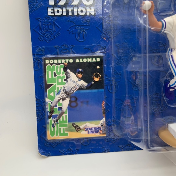 Vintage Starting Lineup 1996 MLB Toronto Blue Jays Roberto Alomar Figurine - Picture 7 of 9